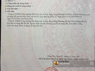 Kdc song phương  phước thái  lô góc mặt tiền đường 1/51b kinh doanh thuận tiện giá tốt bán nhanh