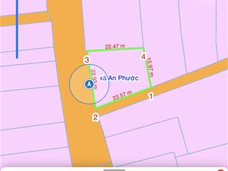 Dt 1042m2 thổ cư 450m2 đất mặt tiền ấp 3 an phước kinh doanh thuận tiện sát đường lê duẩn giá 16tỷ