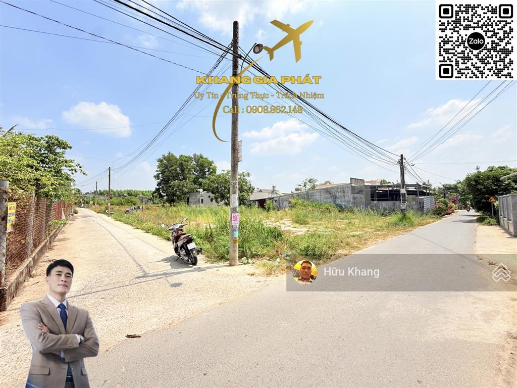 Thích hợp tách thửa nhỏ xã long thành góc hai mặt tiền dt 1981m2 tc 100m2 sát bên stc long thành