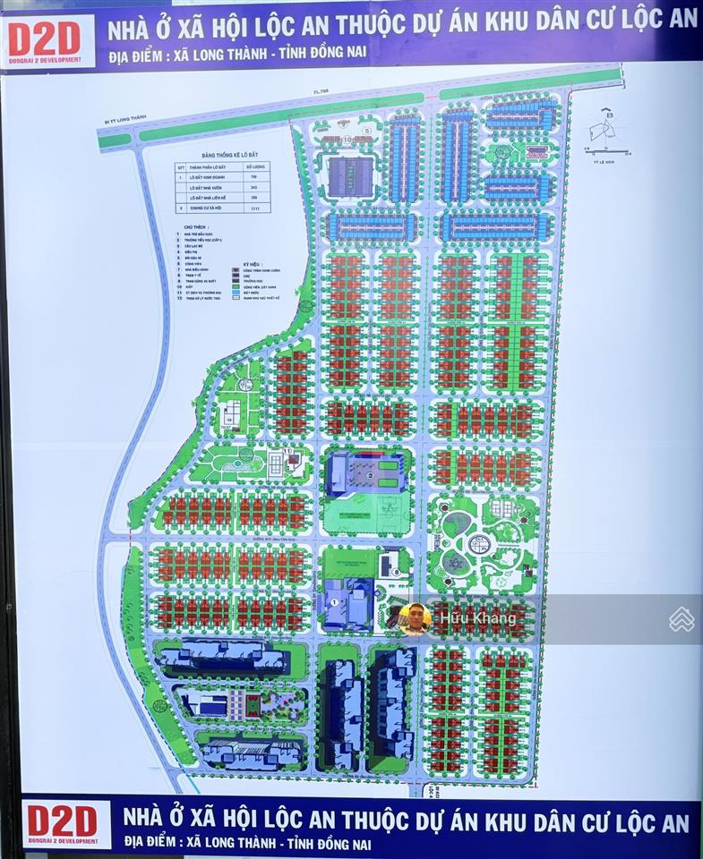 D2d long thành  trục chính dự án hướng đông  ngay sát dt769  sổ sẵn vị trí rất đẹp cho ndt