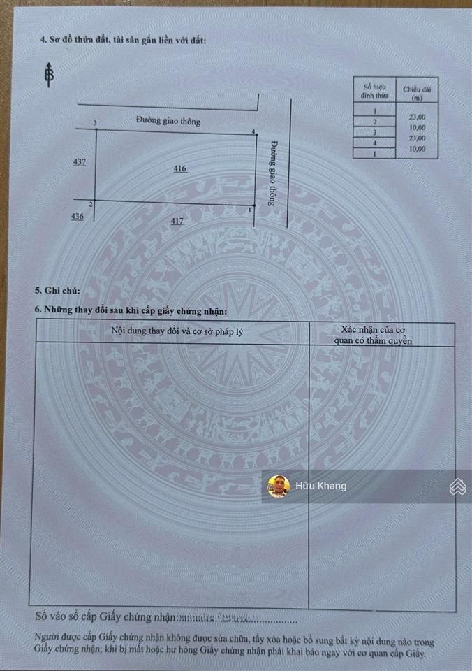 D2d xã long thành  lô góc ngang 10m x 23mgần ngay chợ  đt769 giá bán nhanh 4,6 tỷsổ hồng riêng