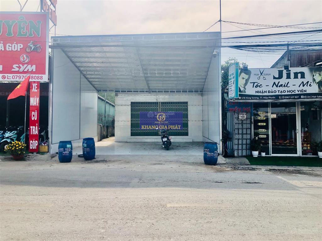 Mặt tiền hùng vương xã nhơn trạch 473m2 tc 100m2 có dãy trọ thu nhập ổn định vị trí đẹp giá 32tr/m2