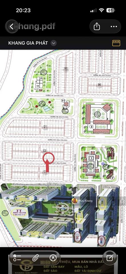 D2d lộc an vị trí đẹp 216m2 ngang 8m gần ngay trường song ngữ đường 12m giá 4.7ty tlsổ hồng riêng