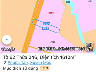 Xã phước tân 1600m2 tc 100m2  đường nhựa 1/328 gần ngay hồ bà tô  sổ riêng giá ngộp thiện chí bán