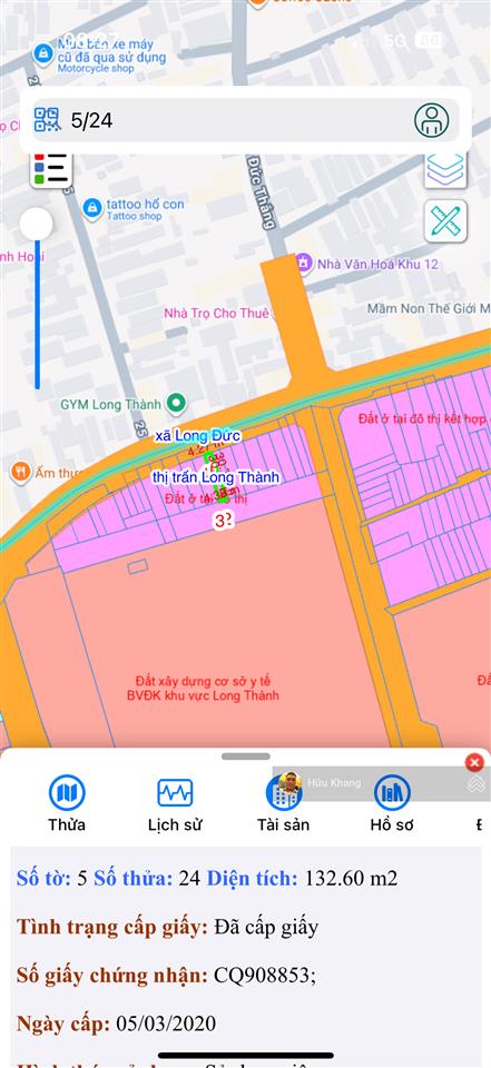 Bán nhà mt đường võ thị sáu  long thành  ngay bvdk long thành giá ngộp 7.8ty tl sổ hồng riêng