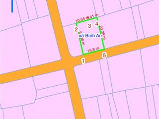 Bình an ngang 15,08mx23,28m tc 200m đường 6m thông thoáng, gần ngay7 dt769 giá ngộp 3ty250tr còn tl