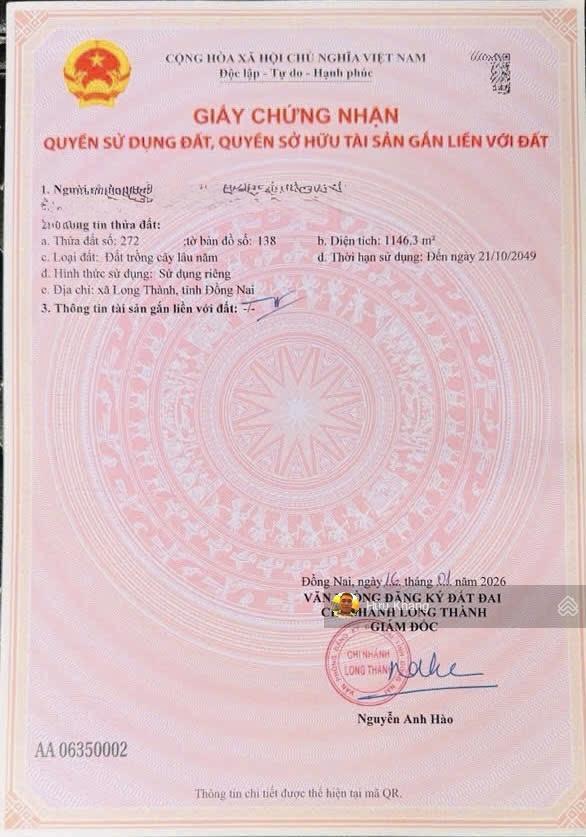 Phường lt  lô góc ngay sát đường cầu mên  sân bay lt  hai mặt tiền bê tông 6m    0908 862 ***