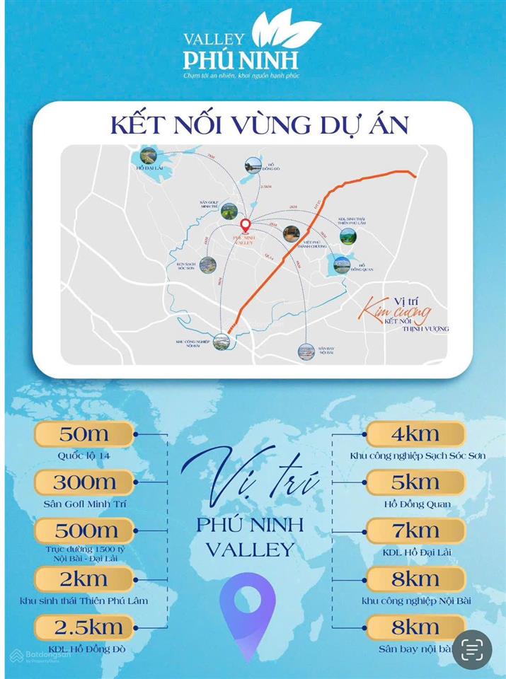 2.2 tỷ sở hữu lô nền 100m2 full thổ cư tại xã kim anh hà nội
