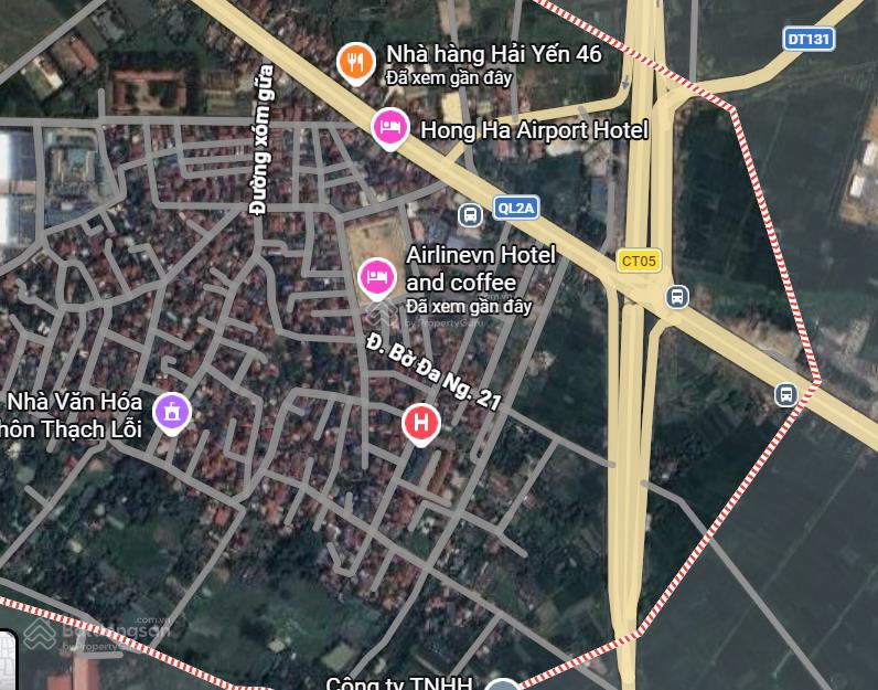 Cho thuê lô đất mặt đường quốc lộ 2a, gần nội bài làm kho xưởng, cửa hàng kinh doanh 0916 990 ***