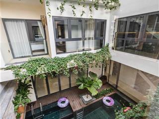 Villa hồ bơi sang trọng mt vương thừa vũ gần tòa tháp đôi sun group, dòng tiền 200tr/tháng