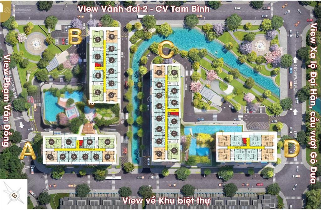 Bán căn 2pn fiato uptown vị trí cực đẹp  giá tốt nhất thị trường, 4tỷ4 80m2 tầng cao view thoáng