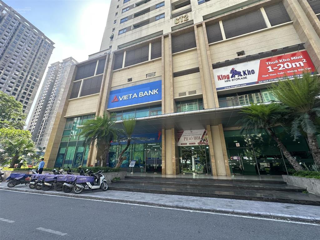 Bán sàn văn phòng tầng 3, lô góc 2 mặt thoáng view đường tố hữu, sổ đỏ lâu dài, thiết kế riêng biệt