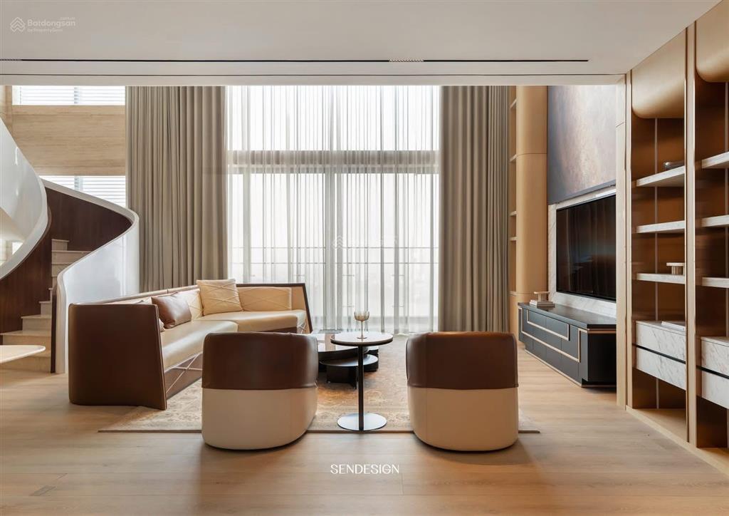 Duplex 400m2 view toàn cảnh hồ tây  kiệt tác "dinh thự trên không" tại hanoi signature