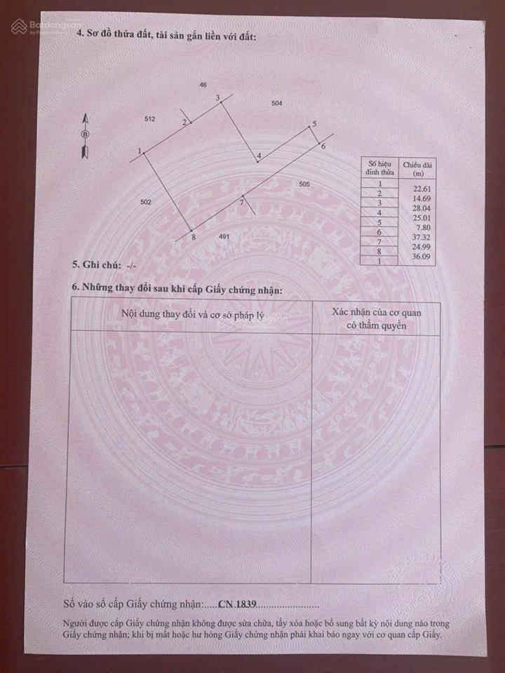 Bán gấp nền 1532 m2 cạnh ngã tư ql1a văn tiến dũng hộ phòng, giá chỉ 750 triệu
