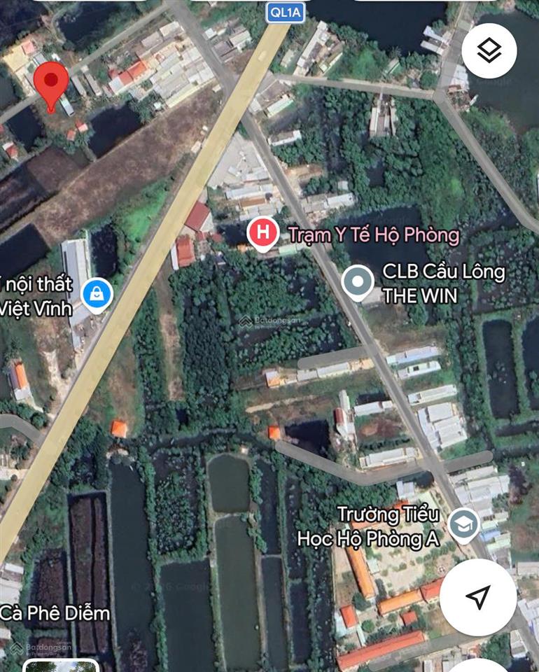 Bán gấp nền 1532 m2 cạnh ngã tư ql1a văn tiến dũng hộ phòng, giá chỉ 750 triệu