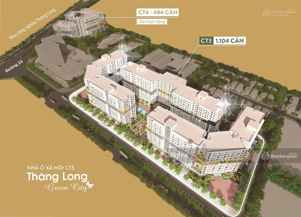 Bán căn hộ thương mại tầng 11 tại dự án ct3 kim chung diện tích 63,1m² ban công đông nam