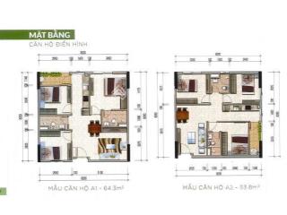 Mở bán quỹ căn thương mại dự án ct3 kim chung  căn 63m² thiết kế 3pn 2vs giá chỉ từ 48tr/m2