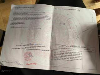 Bán đất nền 100m2 tc mặt tiền 12m, đường nhựa liên xã dc đông đúc, gần kcn lt 500m, 1.5% hh cho mg