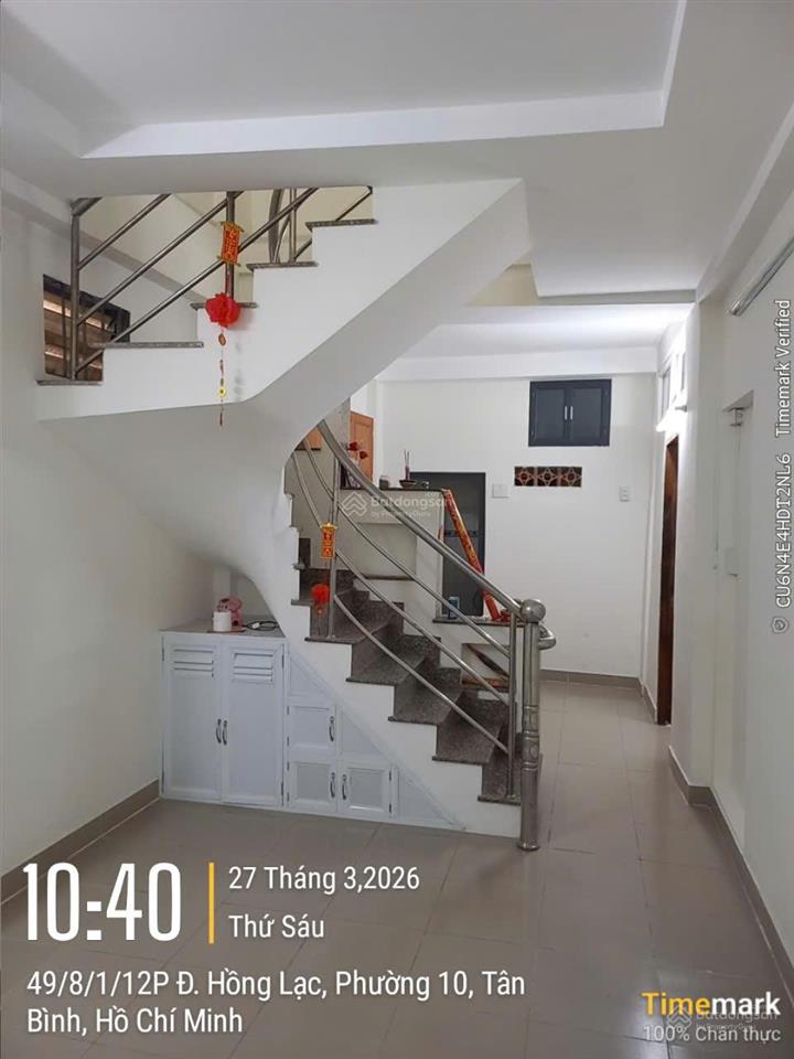 Bán nhà phố 3 tầng ngay trung tâm hồng lạc, lý thường kiệt giáp quận 10.