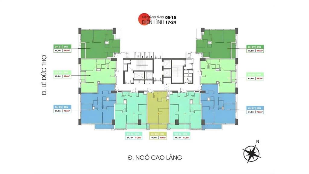 Căn 2pn trực diện biển, giá tốt, cách biển 300m, bàn giao full nội thất chuẩn nhật