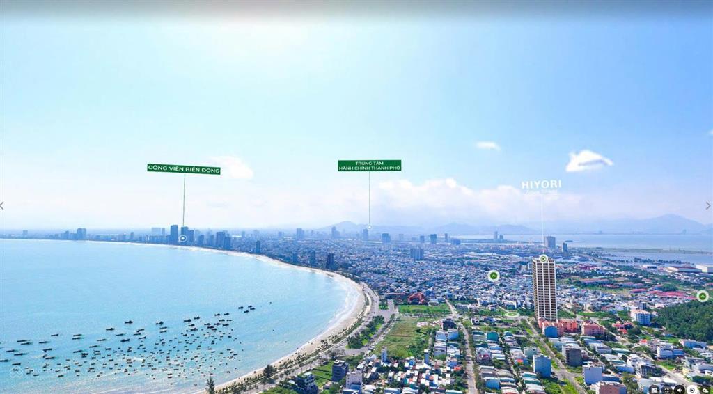 Căn góc 2pn hiyori 74,28m2 view trực diện biển, full nội thất chuẩn nhật, quý 2/2027 bàn giao