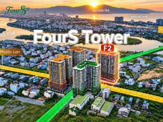 Chỉ với 3,7 tỷ sở hữu căn góc 2pn toà f2 view trực diện biển, sông  mua trực tiếp cdt