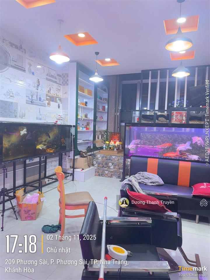 Bán đất tặng nhà 3 tầng mặt tiền đường phương sài, vị trí kinh doanh sầm uất, gần biển, giá 7,1 tỷ