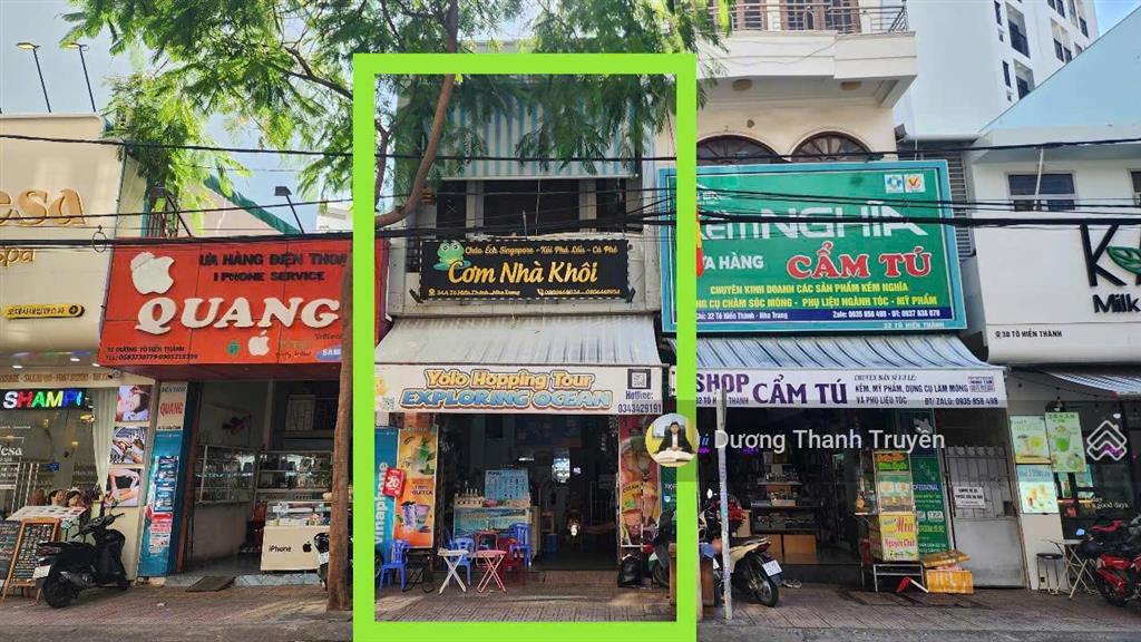 Hàng hiếm phố hàn mặt tiền tô hiến thành cách biển 500m, vị trí vùng lõi nha trang, giá 26 tỷ có tl