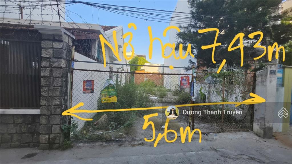 Sót lại lô đất đẹp gần biển hòn chồng, hẻm oto bắc sơn, ngang 5,6m nở hậu hiếm, giá 12ty069 có tl