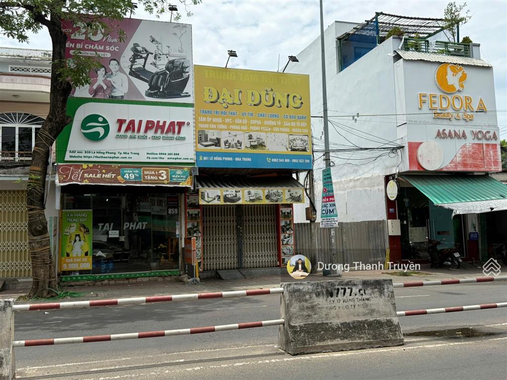 Bán đất tặng nhà cấp 4 mặt tiền đường lê hồng phong, phước long dt 80m2, có sẵn dòng tiền, giá 8 tỷ