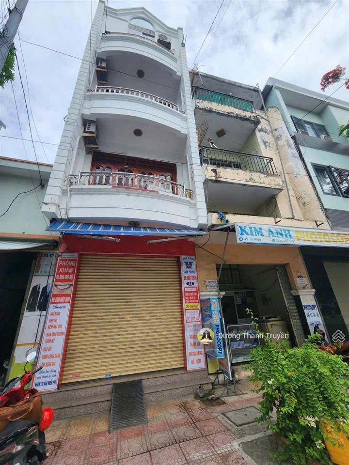 Bán nhà 4 tầng mặt tiền đường tô hiệu ngang 3,8m nở hậu, cách biển trần phú chỉ 250m giá chỉ 8,5 tỷ
