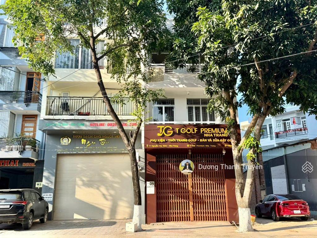 Bán nhà 4 tầng gần biển 2 mặt tiền đường nguyễn thị định, dòng tiền 35 triệu/tháng, 170tr/m2 có tl