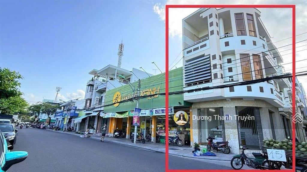 Bán nhà 3 tầng gần biển góc 2 mặt tiền đường trường sa nha trang, dòng tiền 20 triệu/tháng, 16tỷ tl