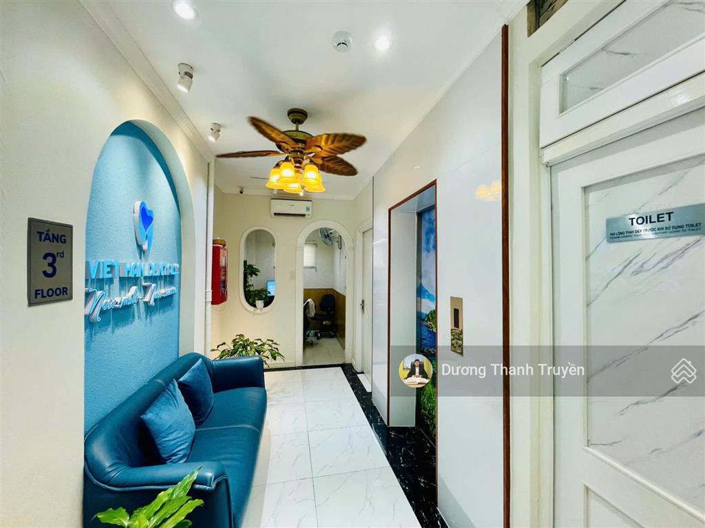 Bán nhà 7 tầng 2 mặt tiền quang trung ngay vòng xoay yersin, dòng tiền 30 triệu/tháng, giá 220tr/m2
