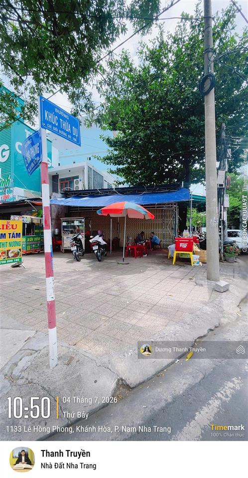 Bán căn góc 2 mặt tiền lê hồng phong và khúc thừa dụ vị trí kinh doanh siêu tốt giá chỉ 16 tỷ có tl