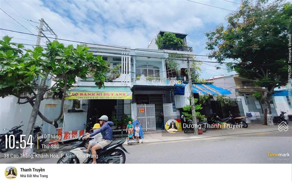 Bán nhà 2 tầng mặt tiền cao thắng  cạnh bệnh viện tâm trí  dòng tiền 7 triệu/tháng  giá 8,5 tỷ