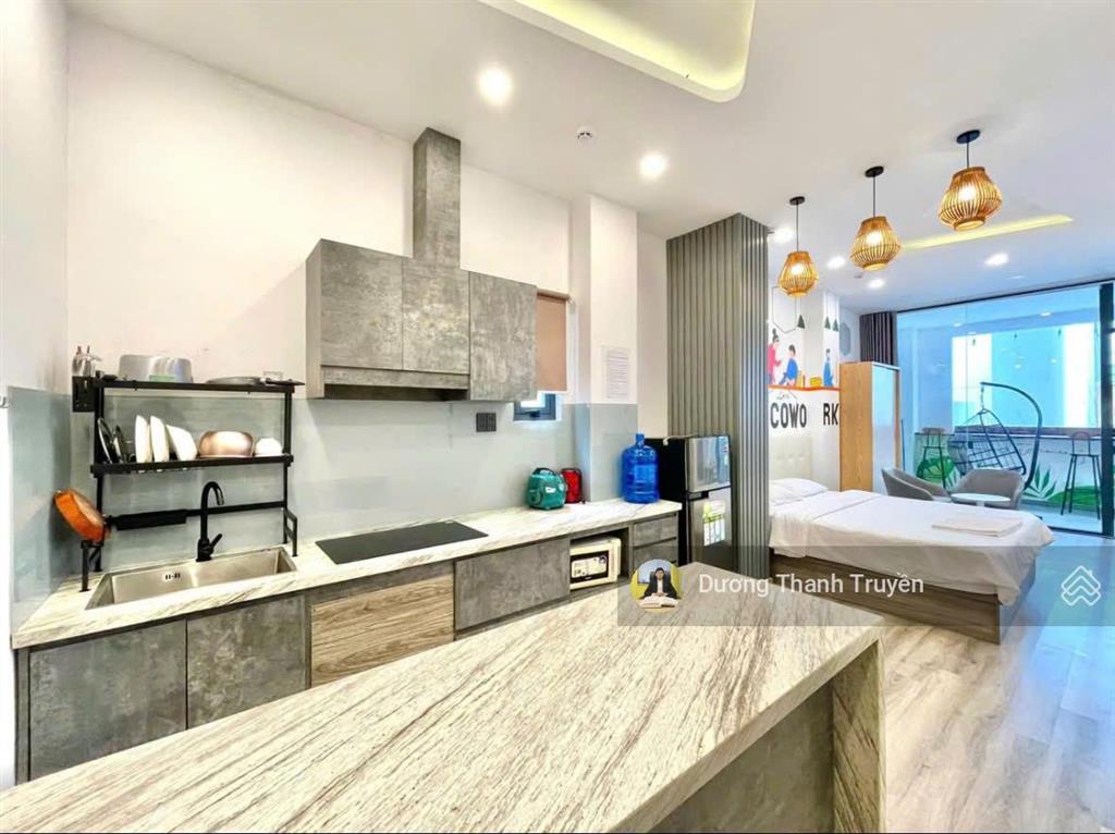 Bán tòa căn hộ 7 tầng khu phố tây lộc thọ 16 phòng dòng tiền 40 tr/tháng, cách biển 300m, 23,5 tỷ