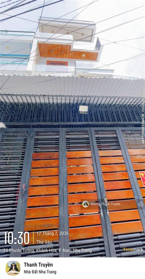 Bán nhà 4 tầng 2 mặt tiền đường ô tô, cạnh chung cư ph, chỉ 1,2km ra biển, giá chỉ 6,6 tỷ có tl