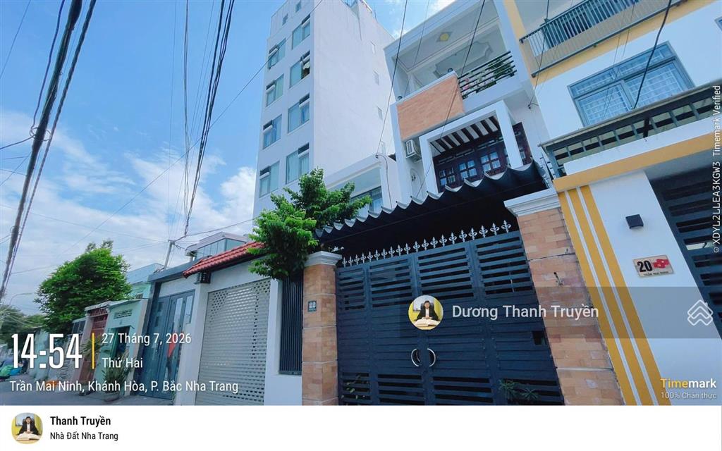 Bán nhà 7 tầng có thang máy 13 phòng cho thuê full  cách biển hòn chồng chỉ 350m  giá chỉ 7,5 tỷ