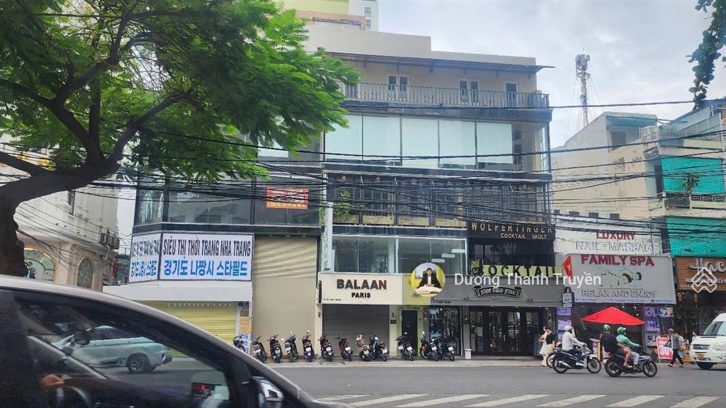 Bán nhà 5 tầng góc 2 mặt tiền tô hiến thành trung tâm nha trang, dòng tiền gần 500tr/tháng, 170 tỷ