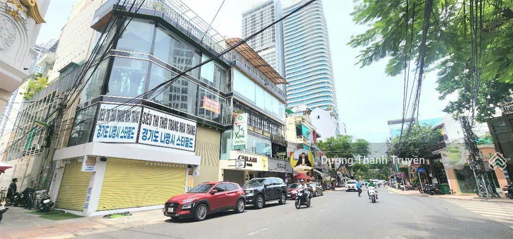 Bán nhà 5 tầng góc 2 mặt tiền tô hiến thành trung tâm nha trang, dòng tiền gần 500tr/tháng, 170 tỷ