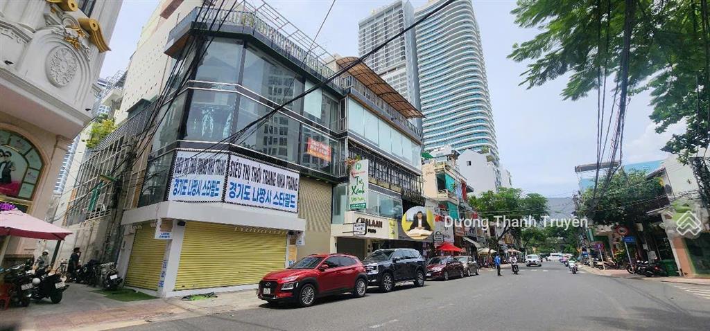 Bán nhà 5 tầng góc 2 mặt tiền tô hiến thành trung tâm nha trang, dòng tiền gần 500tr/tháng, 170 tỷ