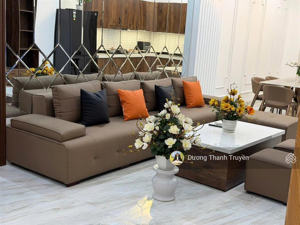 Hạ giá 400tr bán nhà đẹp 3 tầng tân cổ điển mặt tiền đường 13m, kđt hà quang 2, gần sông, 10,5 tỷ
