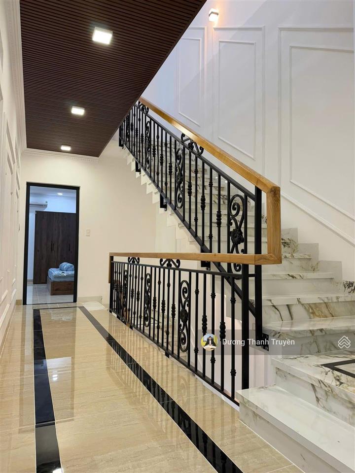 Hạ giá 400tr bán nhà đẹp 3 tầng tân cổ điển mặt tiền đường 13m, kđt hà quang 2, gần sông, 10,5 tỷ