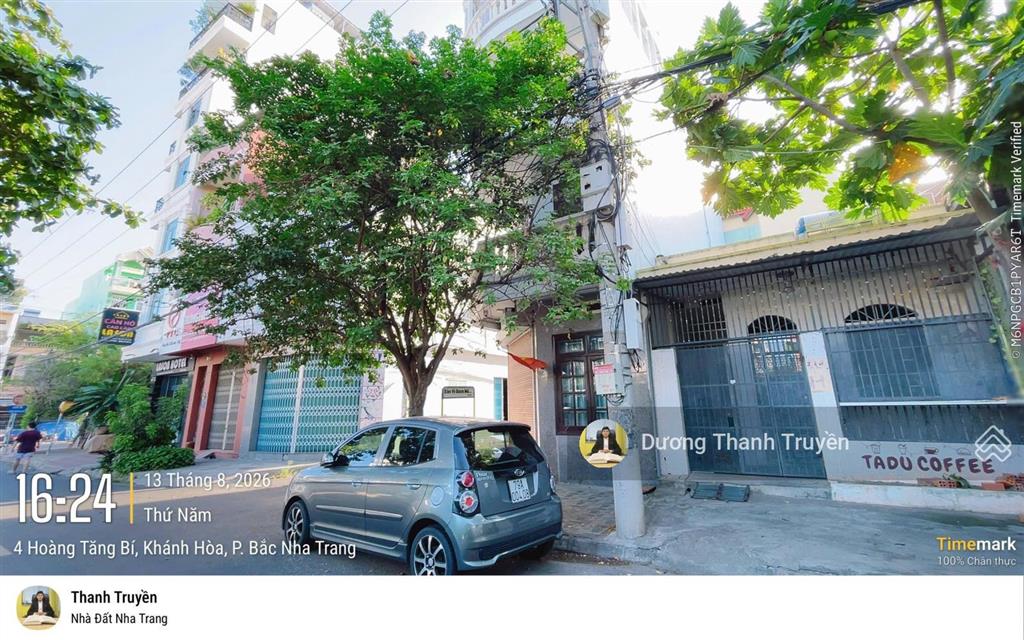 Bán đất tặng nhà cấp 4 mặt tiền hoàng tăng bí, cách biển hòn chồng 700m, sổ hồng, giá chỉ 7,1 tỷ