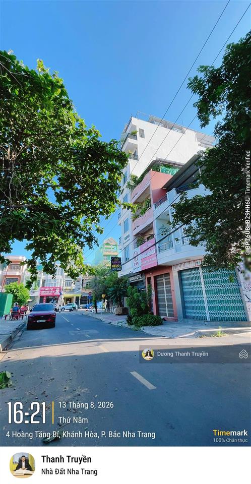 Bán đất tặng nhà cấp 4 mặt tiền hoàng tăng bí, cách biển hòn chồng 700m, sổ hồng, giá chỉ 7,1 tỷ