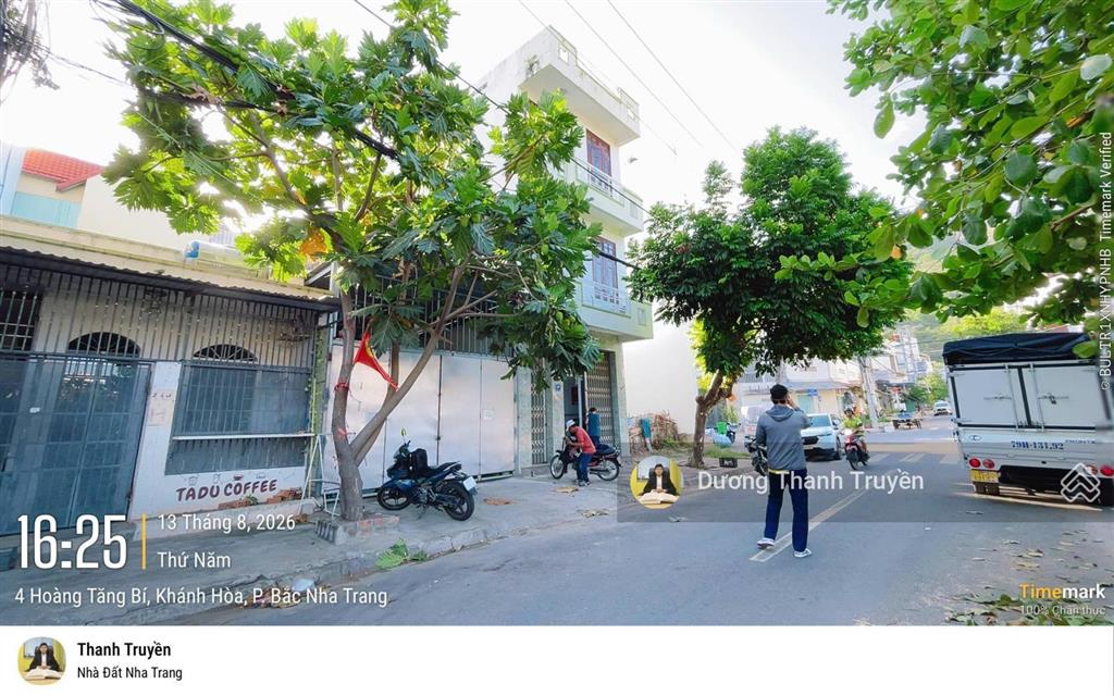 Bán đất tặng nhà cấp 4 mặt tiền hoàng tăng bí, cách biển hòn chồng 700m, sổ hồng, giá chỉ 7,1 tỷ