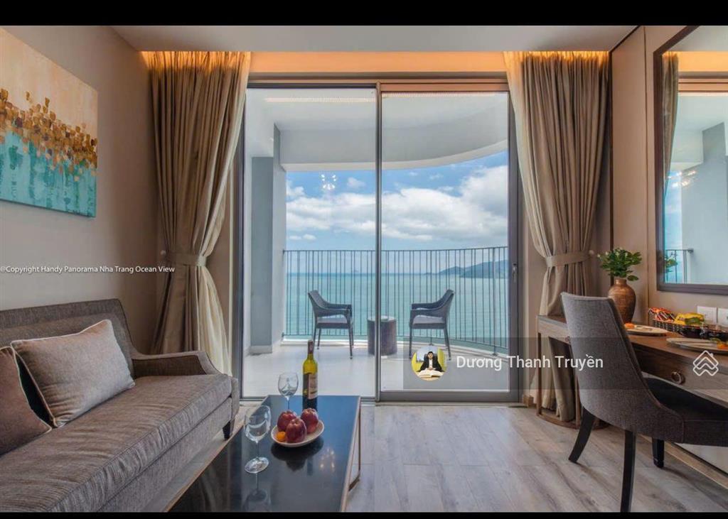Bán nhanh căn studio panorama view trực diện biển trần phú, dòng tiền 9 triệu/tháng, giá 3,15 tỷ