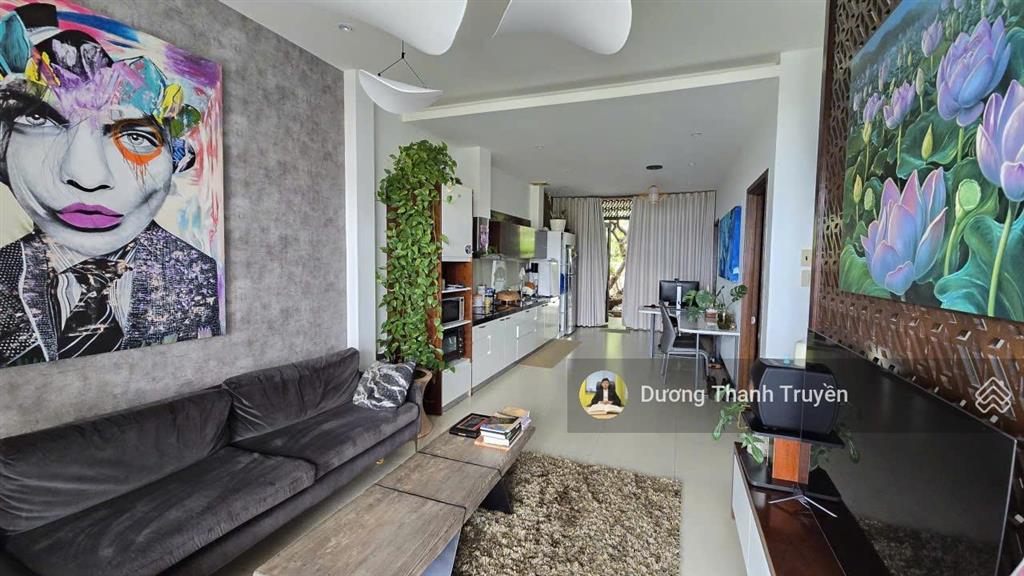Bán biệt thự 4 tầng 2 mặt tiền view biển ngang hiếm 9,7m, cạnh đại học nha trang, dòng tiền 70tr/th