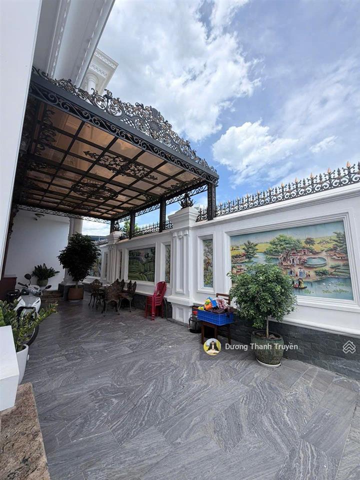 Bán biệt thự vip 4 tầng view trực diện sông kđt an bình tân, full nội thất gỗ cao cấp, giá 60 tỷ